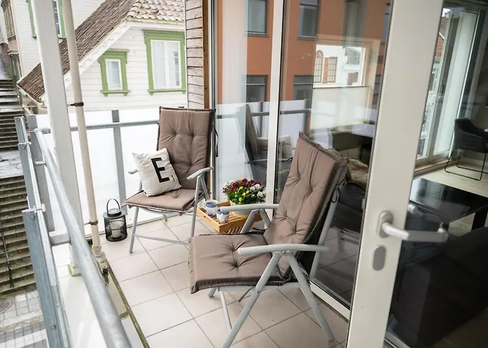 Prime Location, Free Parking, Private Balcony Appartement Stavanger